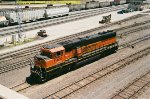 "Galesbridge" Bus view of BNSF yard